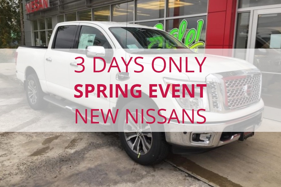 Spring Event on New Nissans in Billings